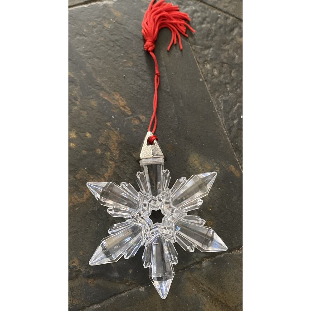1st edition Vtg Marquis Waterford 2003 Snowflake Ornament - Picture 2 of 5
